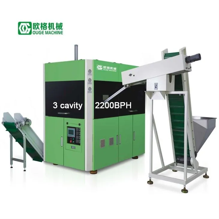 Mașină automată de turnare prin suflare a sticlelor